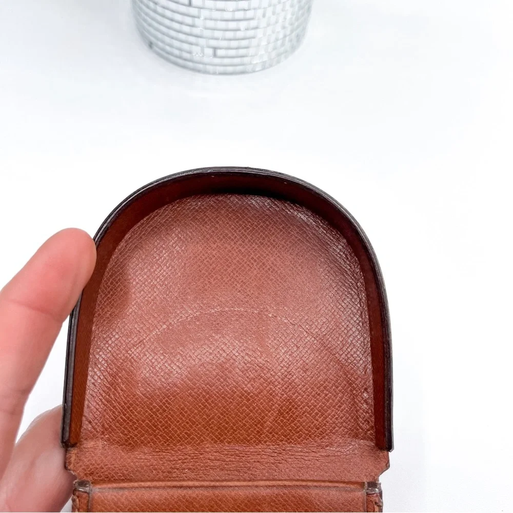 Louis‎ Vuitton Monogram Porte Monnaie Cuvette Coin Purse Pouch Wallet Authentic - Picture 7 of 13